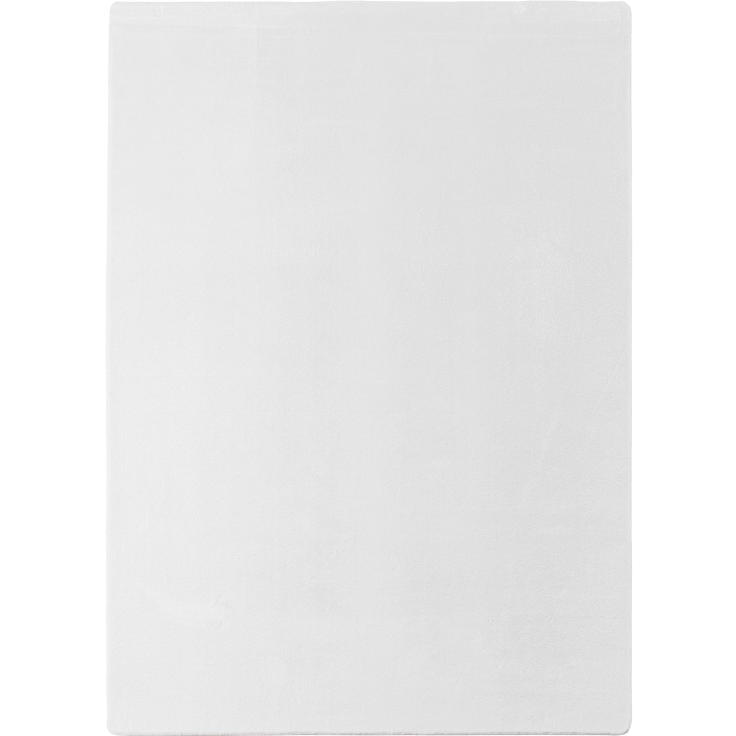 ALBA - Tapis Blanc à Poils Courts Doux - ALB1400BLA ALBA