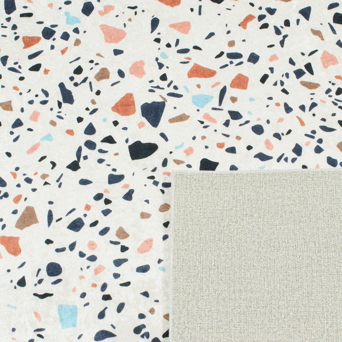 Tapis de bain coloré : ALM748MUL ALMAFIE
