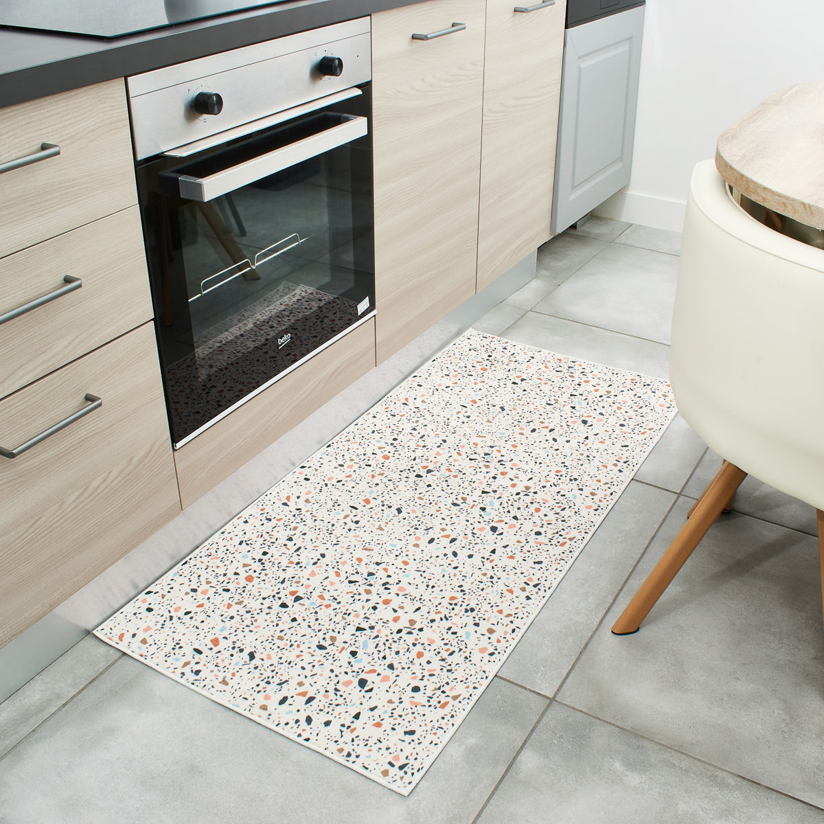 Tapis de bain coloré : ALM748MUL ALMAFIE