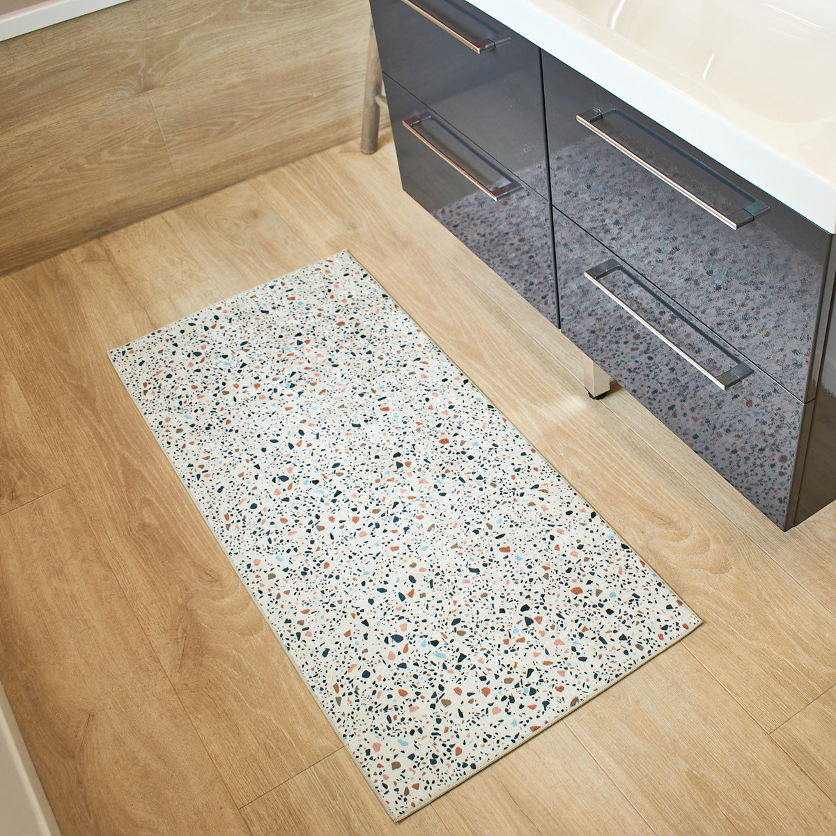 Tapis de bain coloré : ALM748MUL ALMAFIE