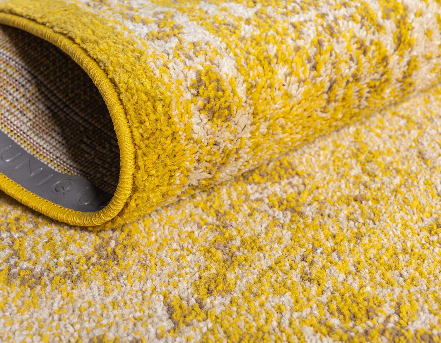 Tapis vintage jaune : ANA768JAU ANATOLIA