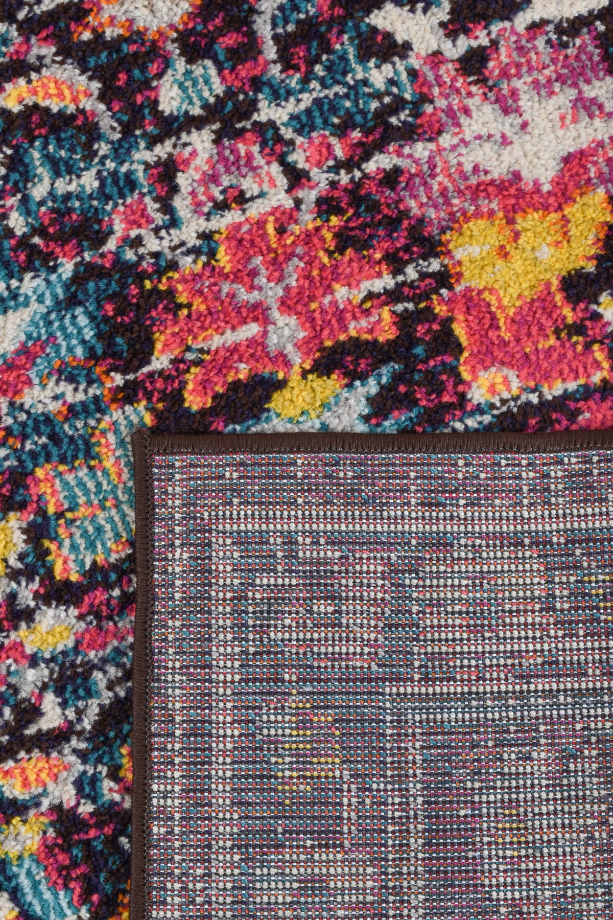 Tapis vintage à motifs bleu : ANA771BLE ANATOLIA