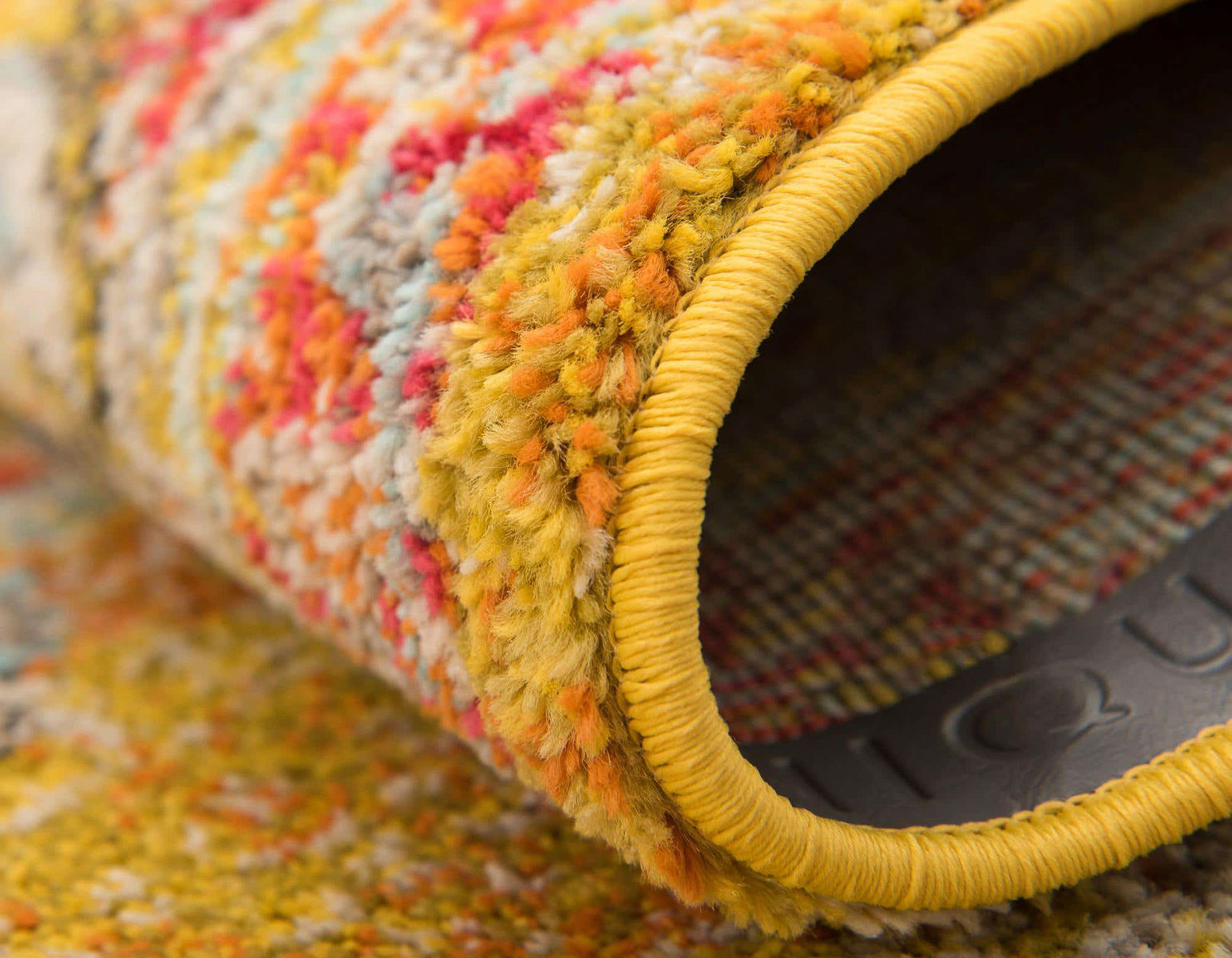 Tapis vintage jaune : ANA777JAU ANATOLIA