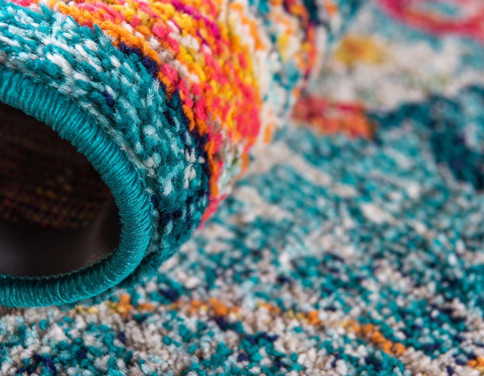 Tapis à motif turquoise : ANA777TUR ANATOLIA