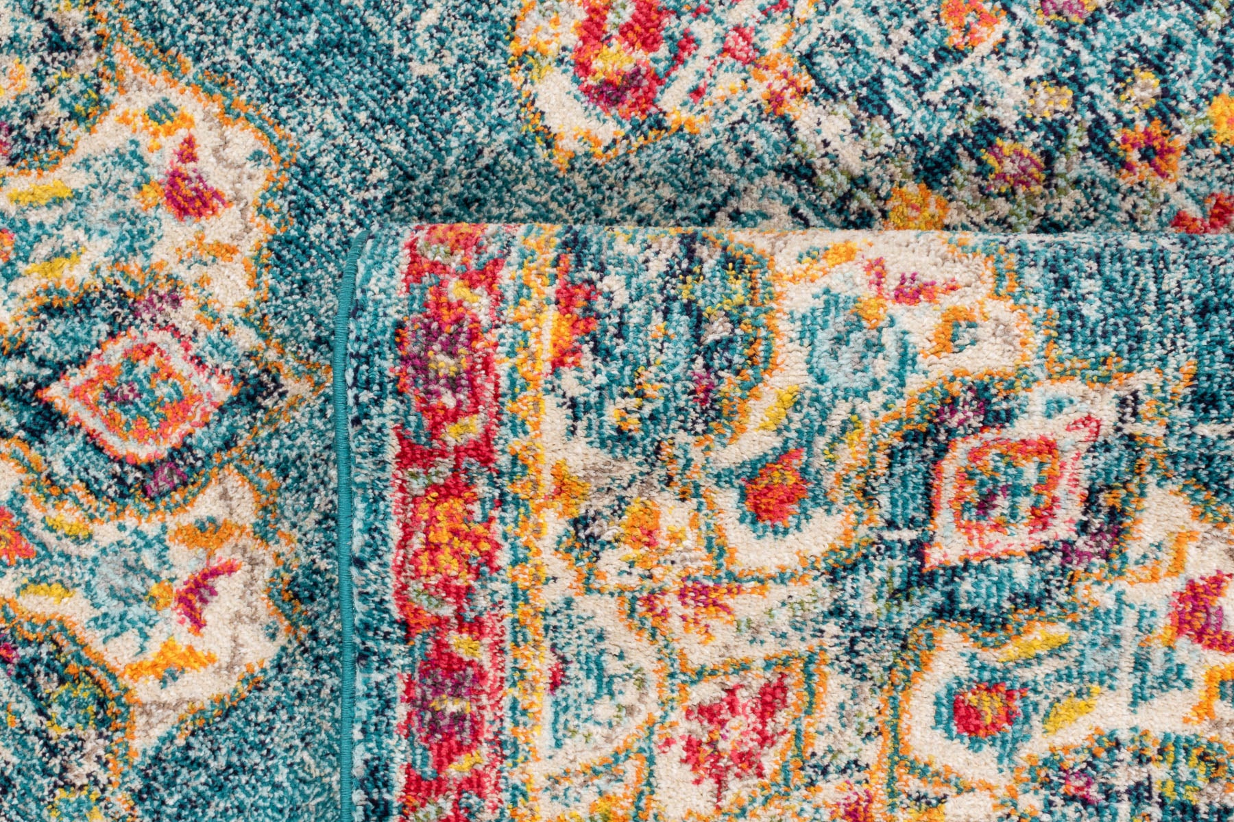 Tapis à motif turquoise : ANA777TUR ANATOLIA