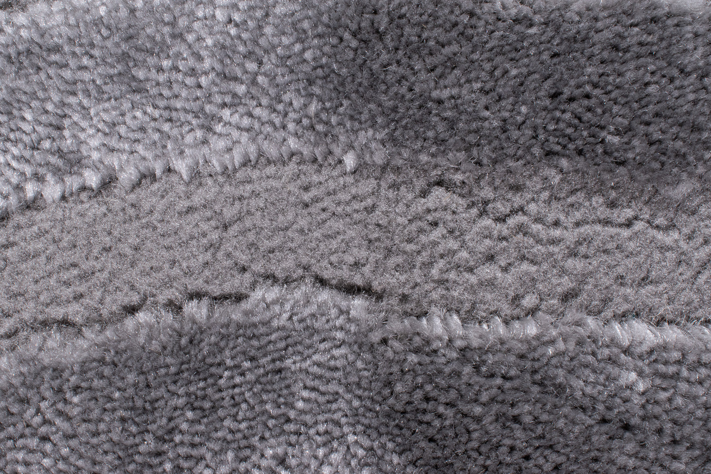 Tapis motif géométrique poils en relief gris : BIA159GRI BIANCA