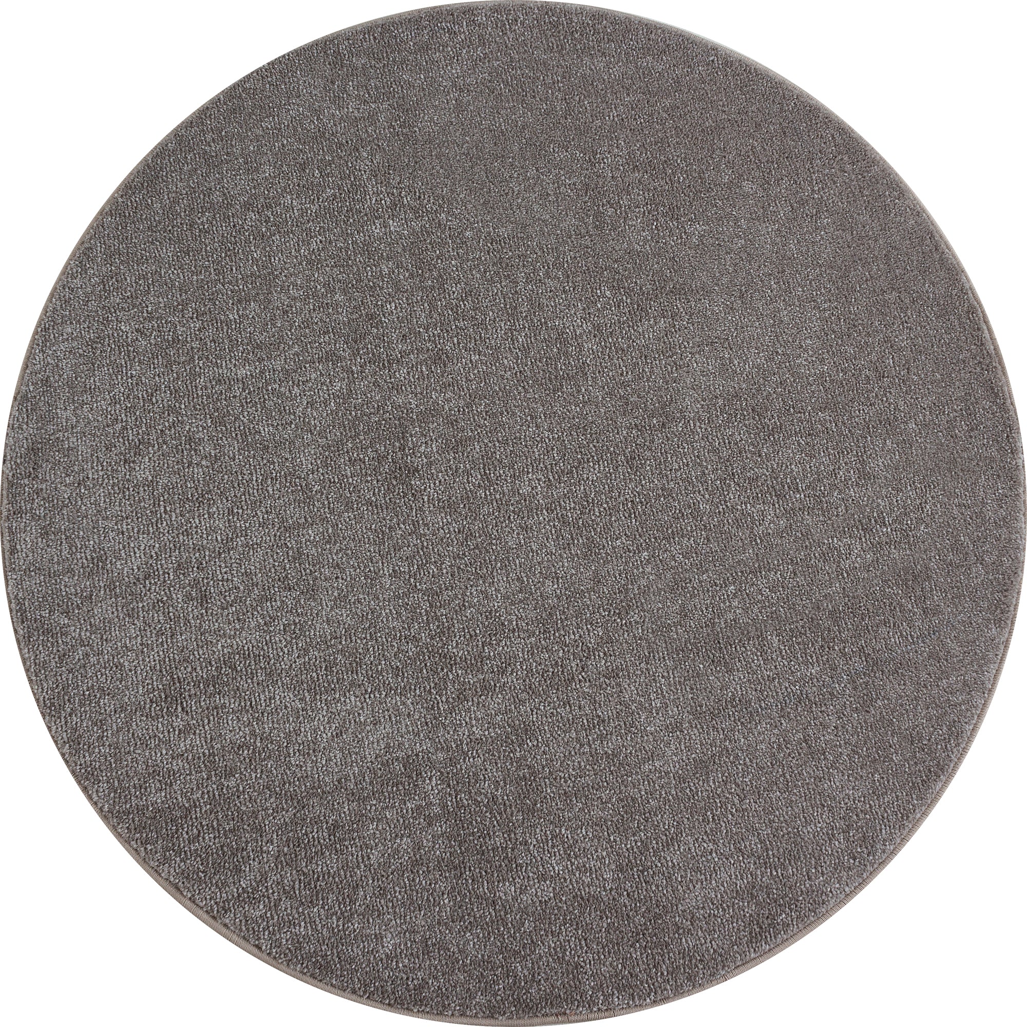CALIFORNIE - Tapis rond uni à poils courts - CAL7000BEI