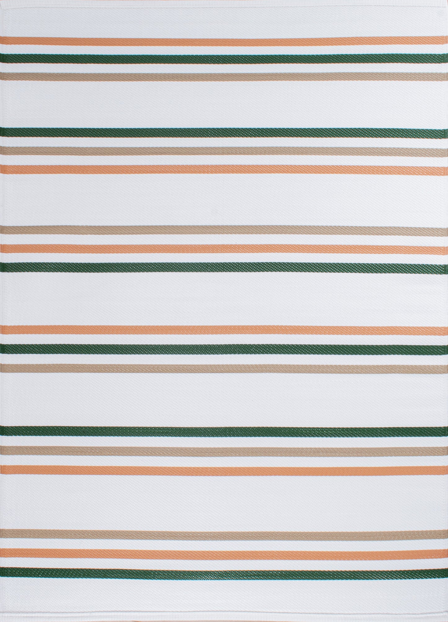 Tapis d'extérieur motifs rayures vert : CAP1742VER CAPRI