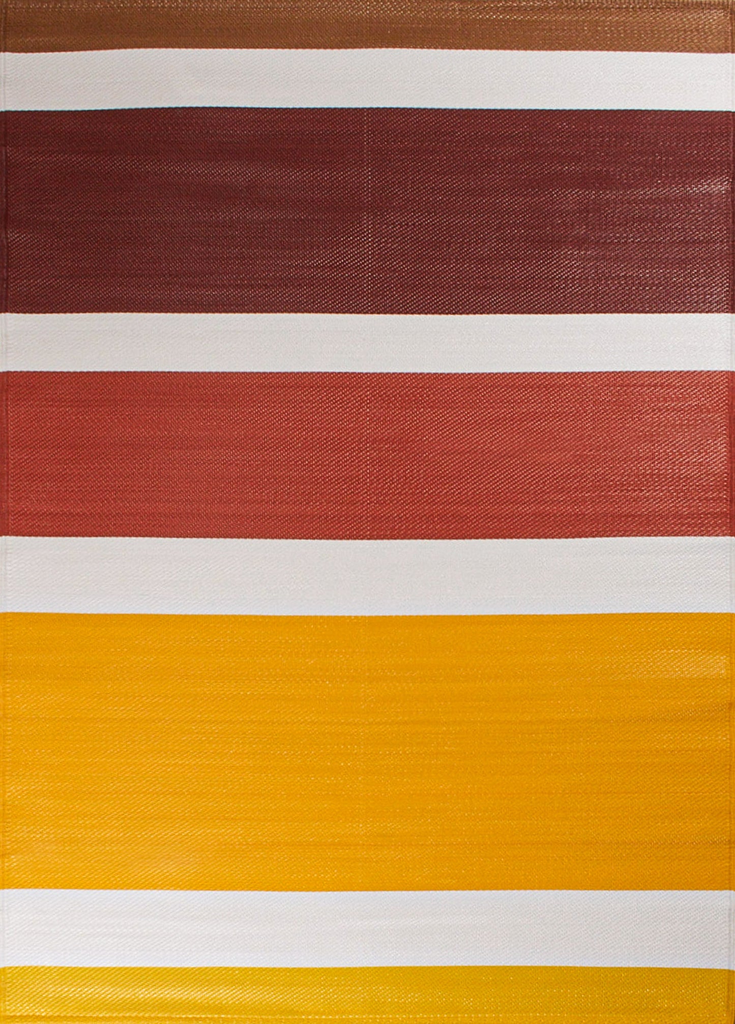 Tapis d'extérieur motif ligne dégradée multi : CAP1744ORA CAPRI