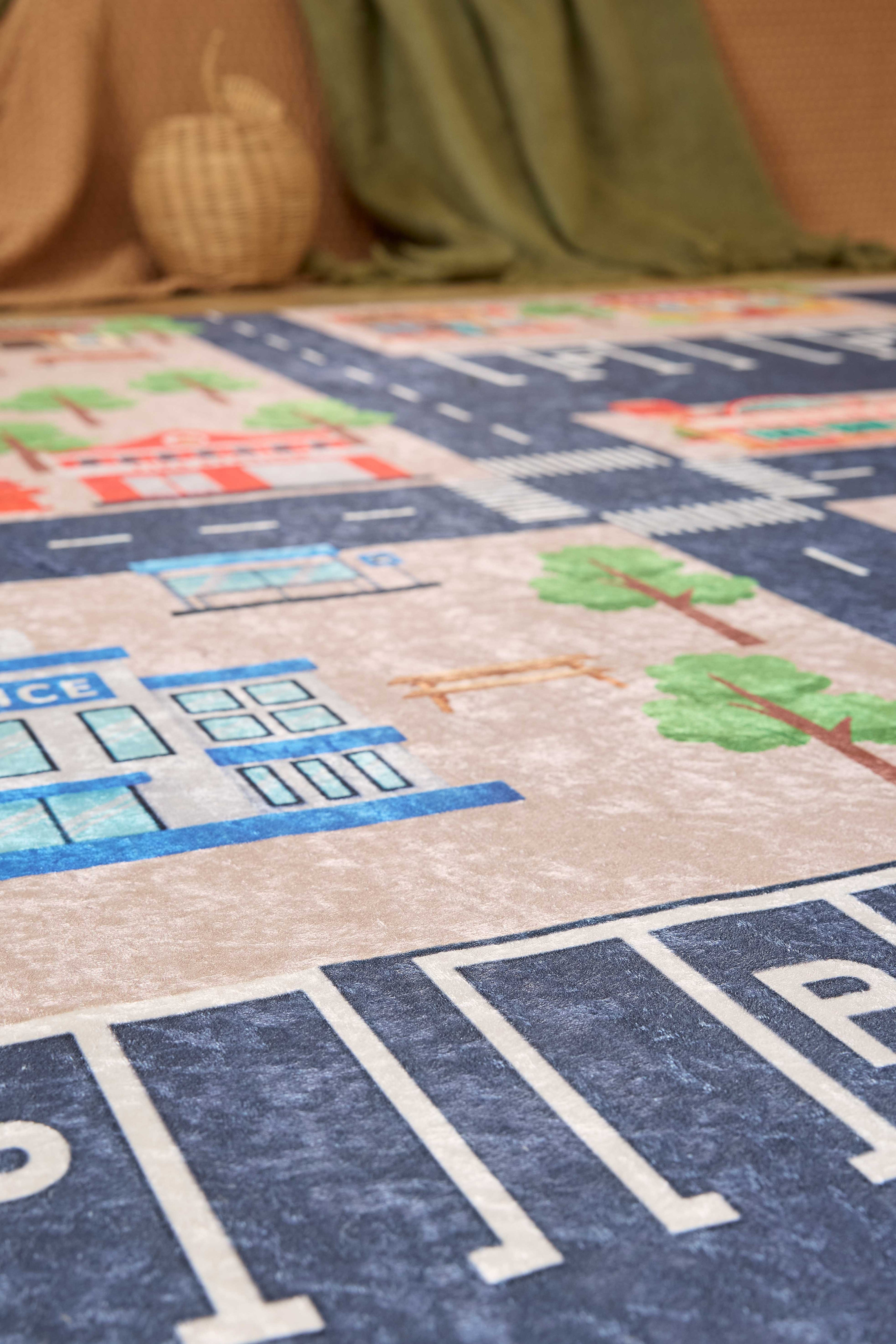 Tapis carte du monde : HAP746BLE (Copie) HAPPY