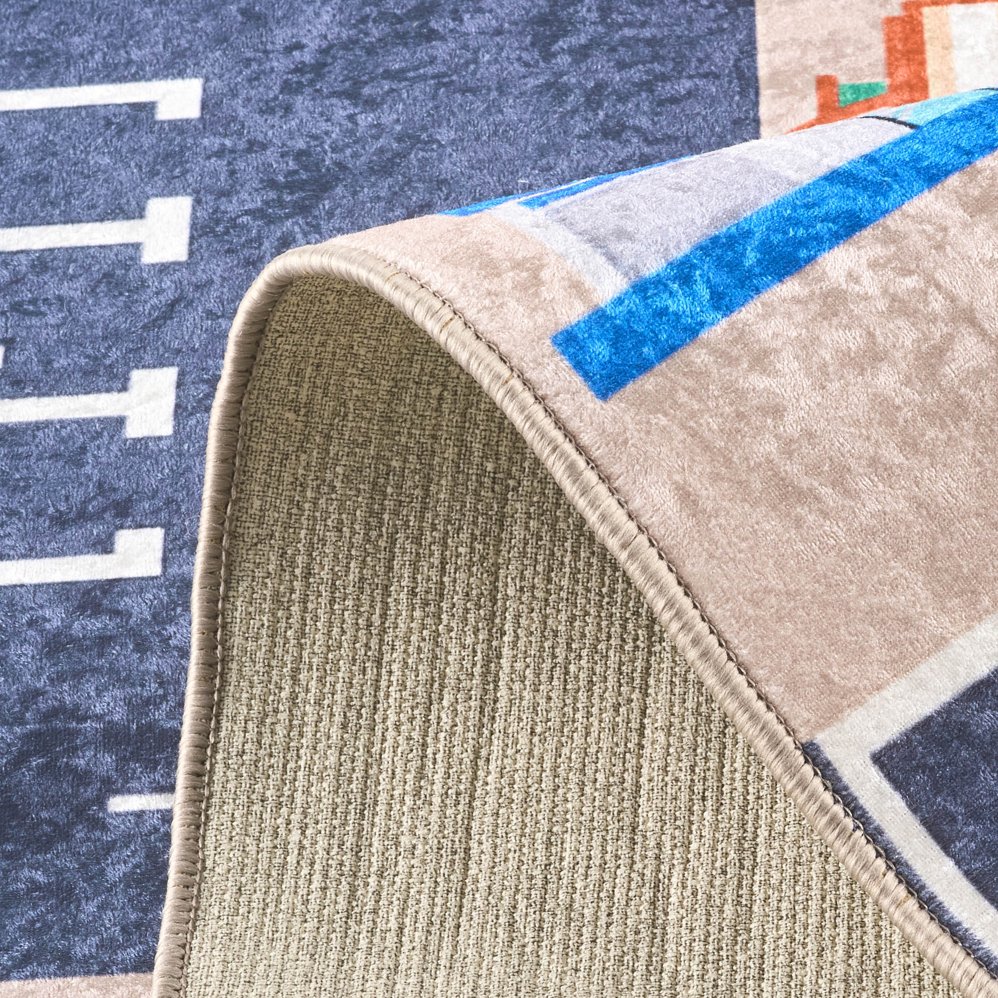 Tapis carte du monde : HAP746BLE (Copie) HAPPY