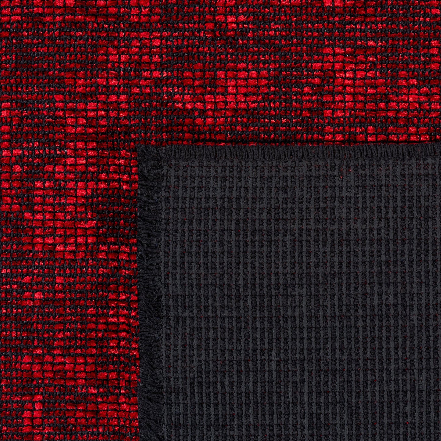 MIRA : Tapis de Salon Rouge Chic – Confort et Style Contemporain - MIR1900ROU MIRA