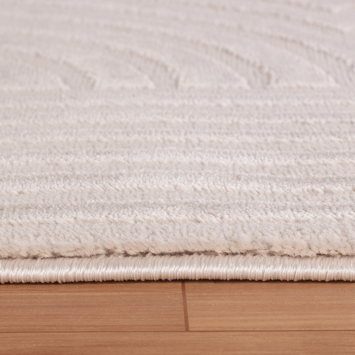 OIA - Tapis moderne à motif géométrique et nuances ton sur ton - OIA1112BEI