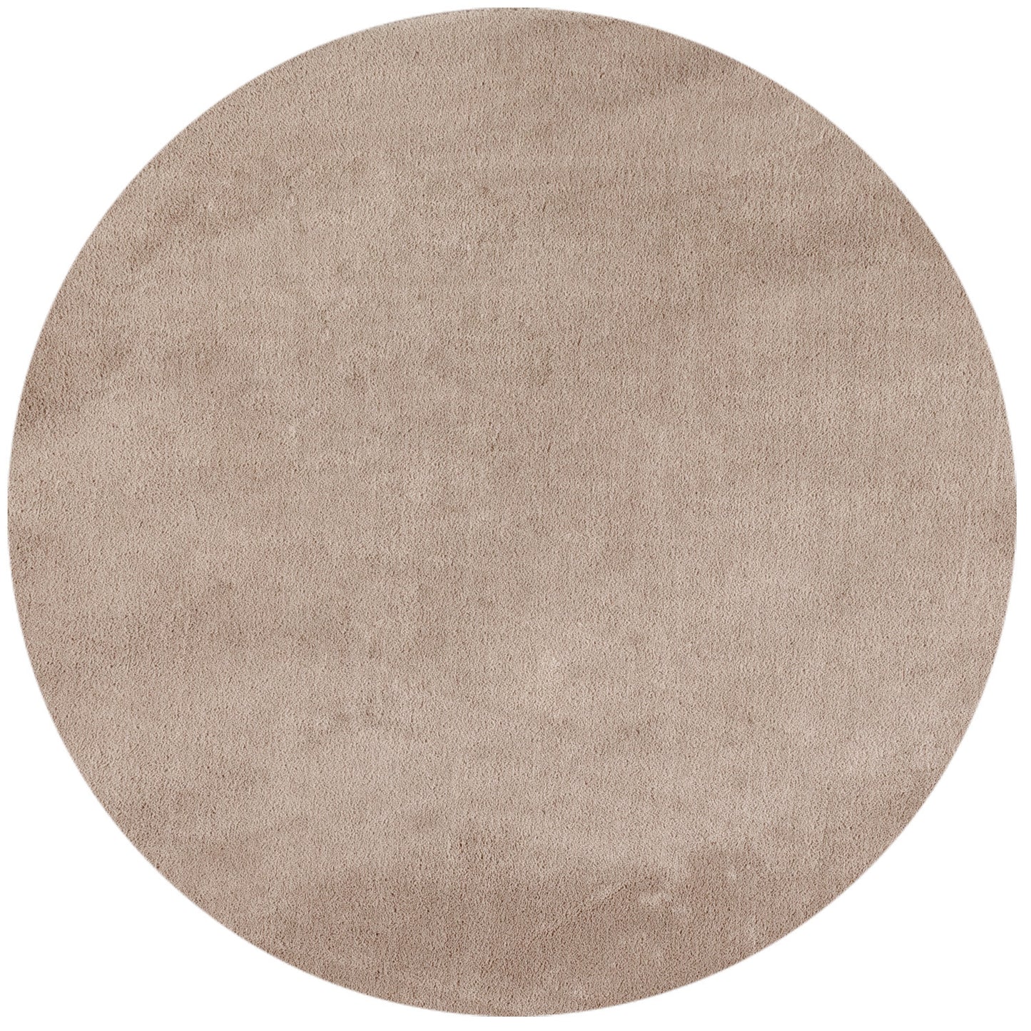 SKY - tapis rond uni minimaliste - SKY5400BEI SKY