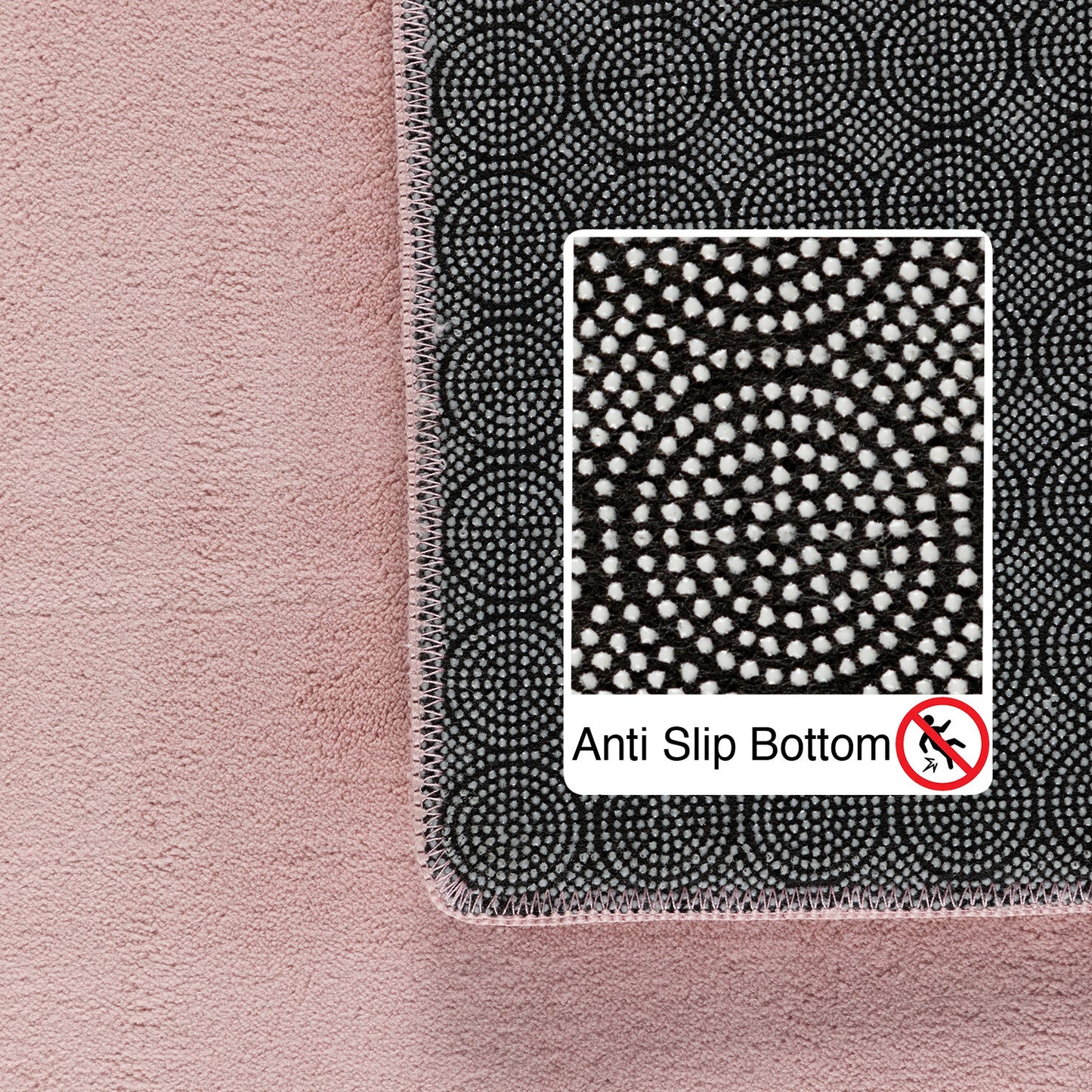 SKY - tapis uni minimaliste - SKY5400ROS SKY
