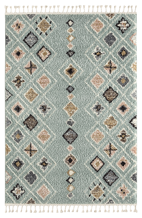 Tapis berbere bleu Nazar rugs