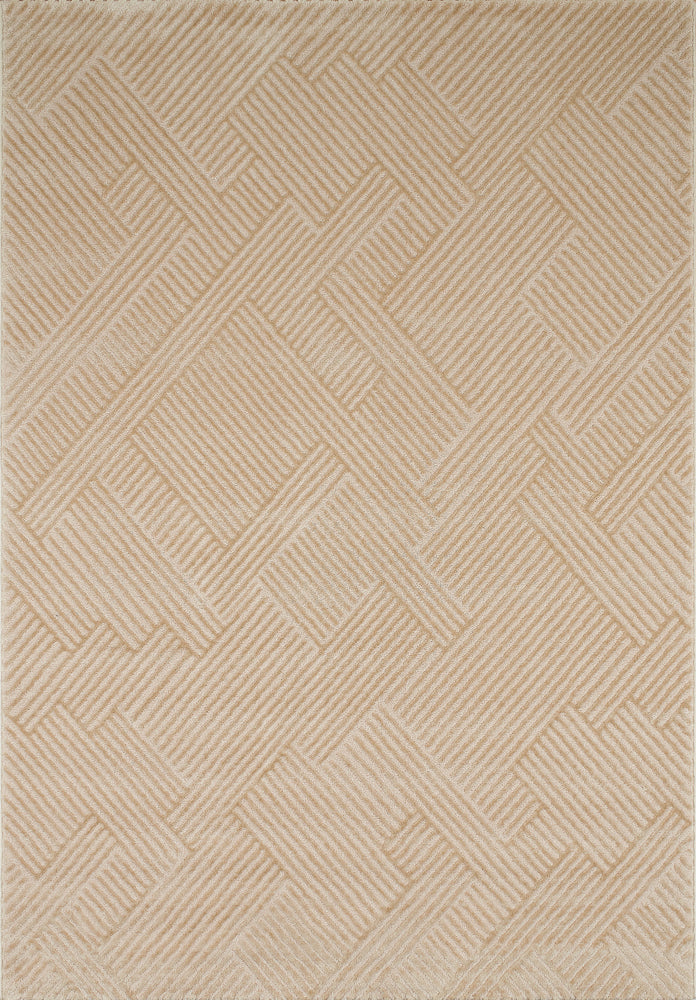 Tapis intérieur poils en relief beige Nazar rugs