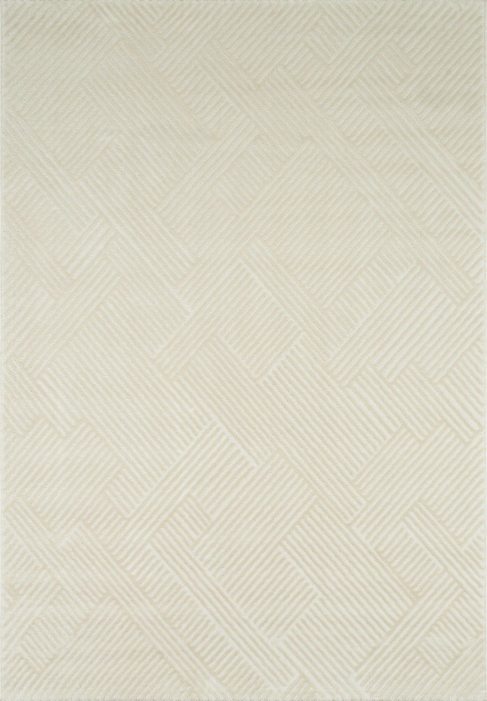 Tapis intérieur poils en relief crème Nazar rugs