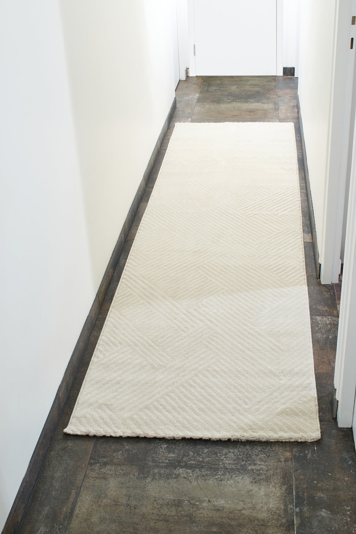 Tapis intérieur poils en relief crème Nazar rugs