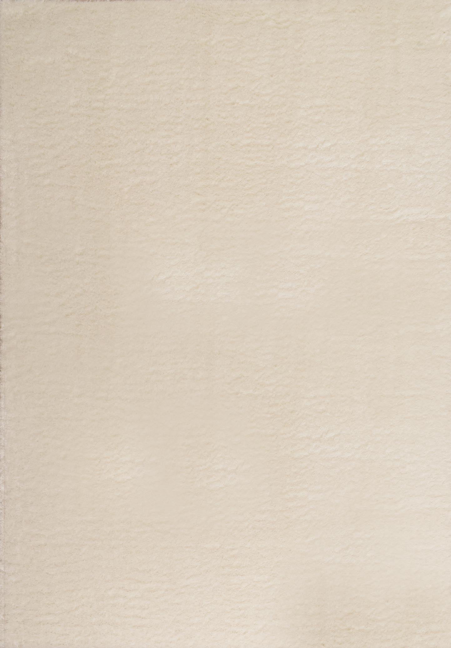 Tapis uni style moderne blanc Nazar rugs