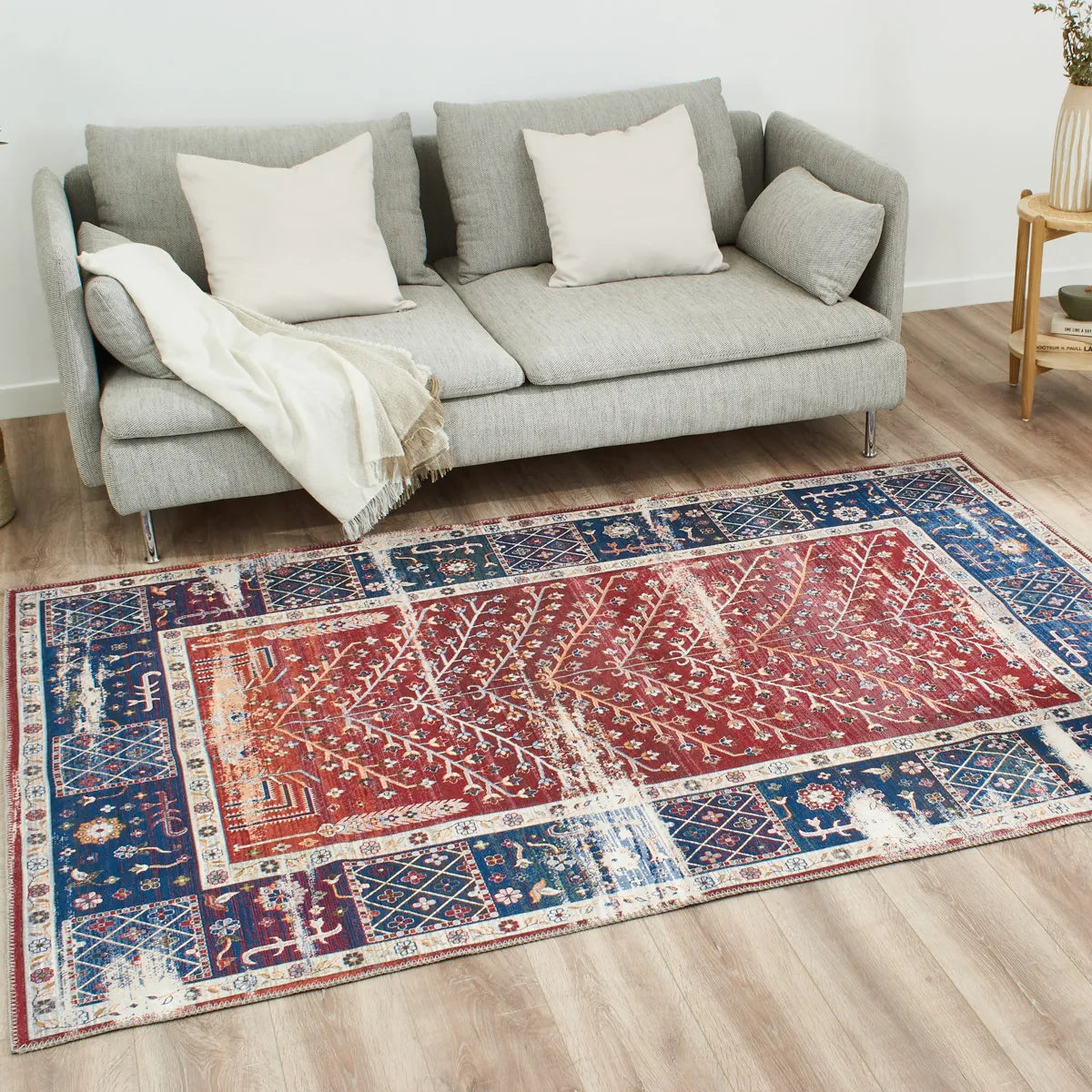 Tapis vintage lavable Nazar rugs