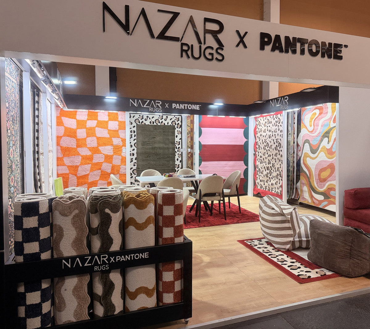 Salon GIGA International 2026 : Nazar Rugs illumine Wels avec ses nouvelles collections de tapis colorés