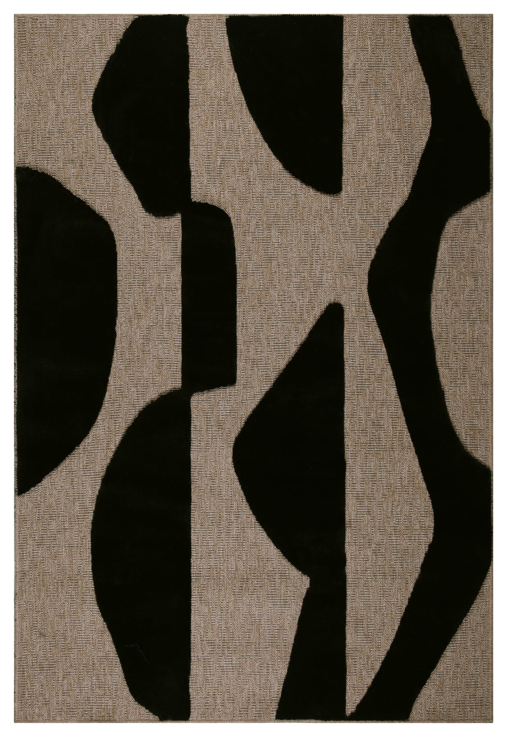 Tapis Palma 9489 noir : PAL9489NOI Nazar rugs