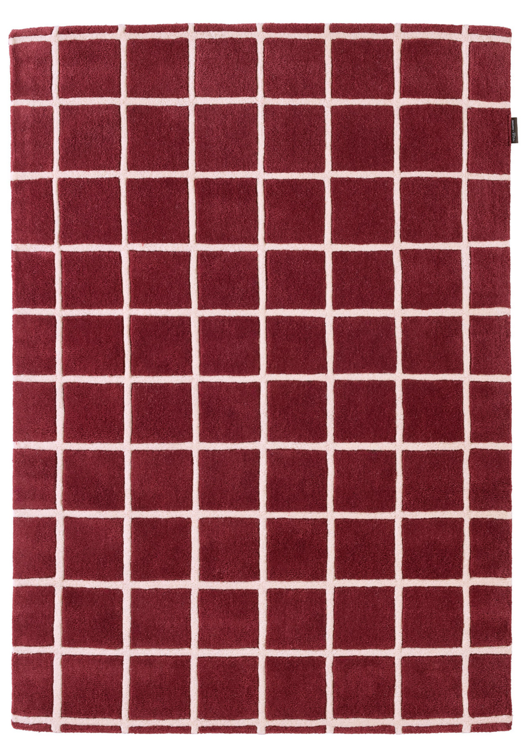 Rouge d'orage – Tapis en laine – P_RO1010ROU Rouge d'orage
