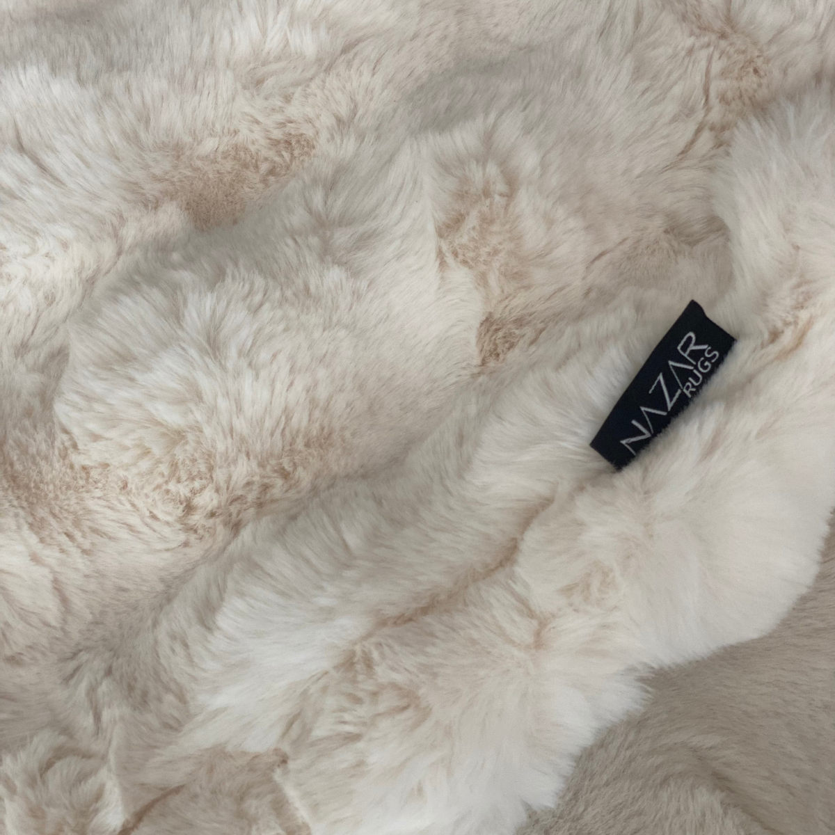 Sac à main fourre-tout imitation fourrure Bubble Nazar rugs