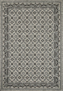Tapis persan gris intérieur extérieur : ACA1693GRI