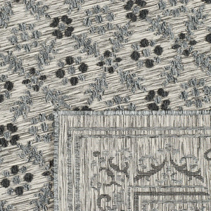 Tapis persan gris intérieur extérieur : ACA1693GRI - Nazar rugs
