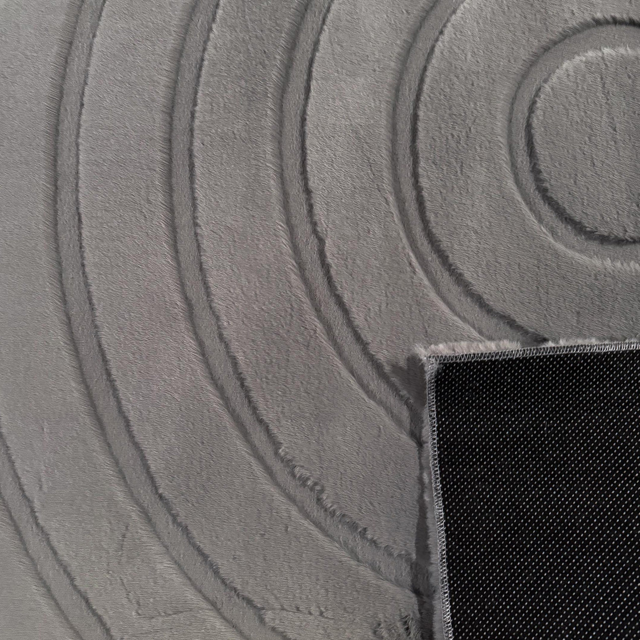 ALASKA - Tapis doux anthracite - ALA293ANT