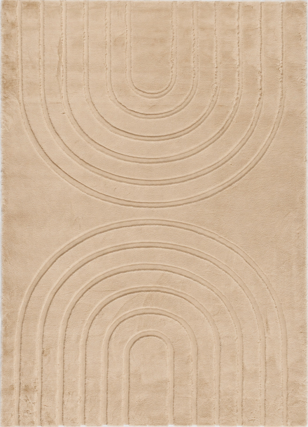 ALASKA - Tapis doux beige - ALA293BEI ALASKA