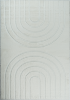 ALASKA : Tapis doux - élégant : ALA293BLA