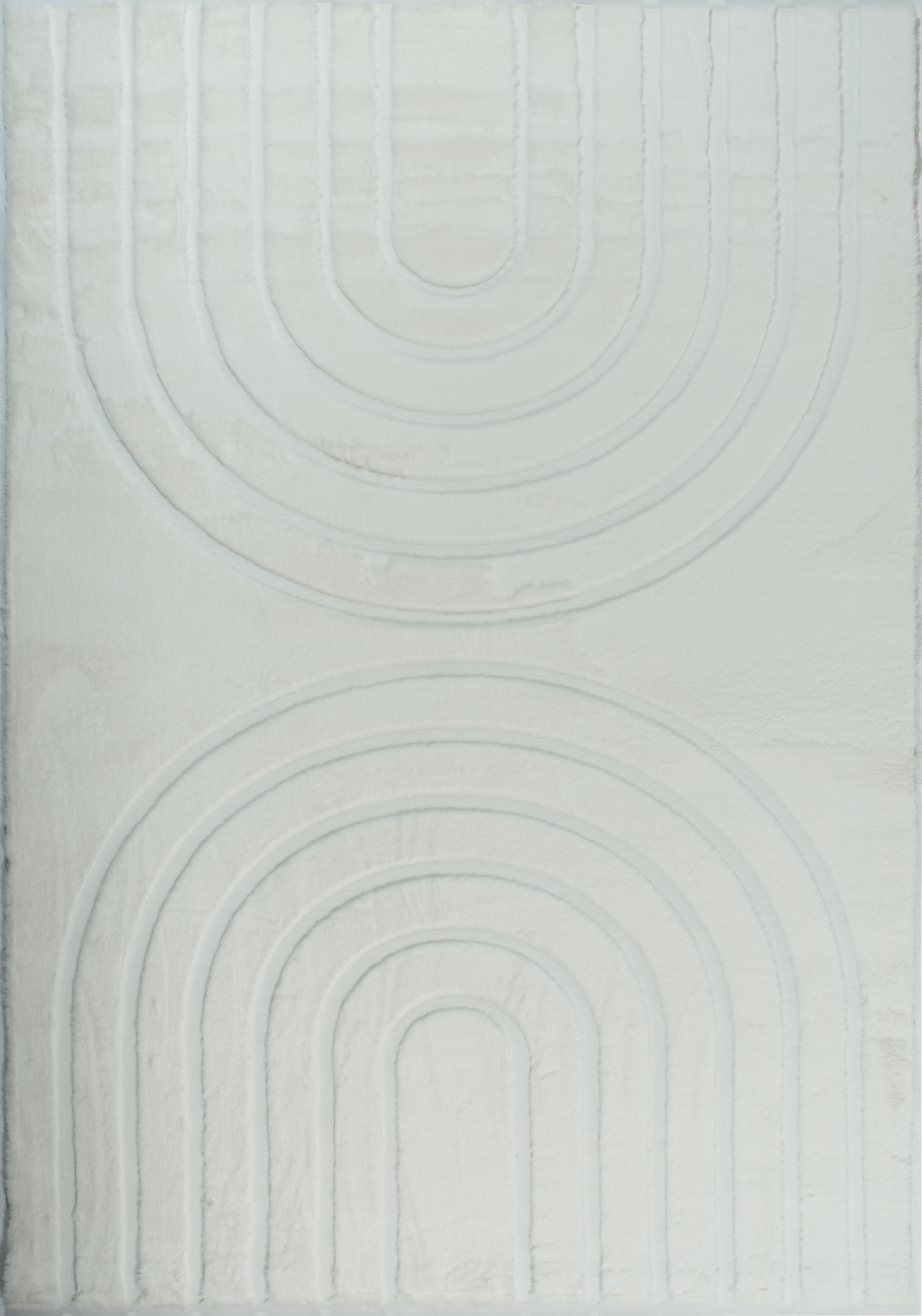 ALASKA : Tapis doux - élégant : ALA293BLA