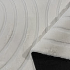 ALASKA : Tapis doux - élégant : ALA293BLA