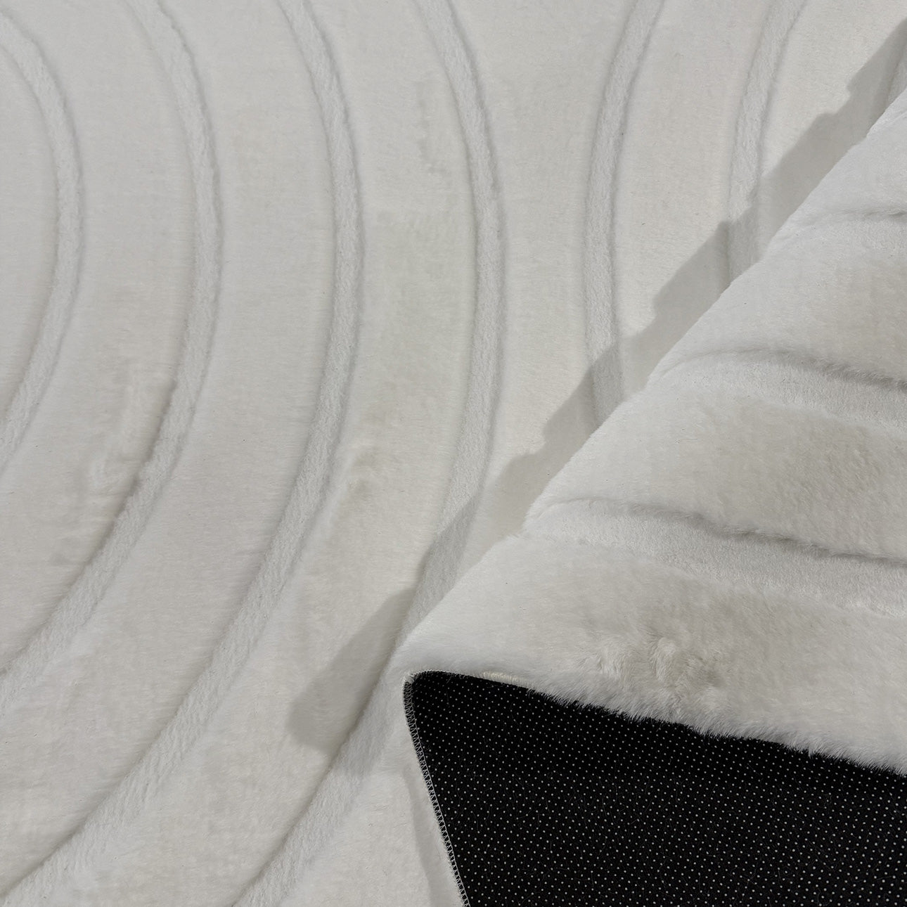 ALASKA : Tapis doux - élégant : ALA293BLA