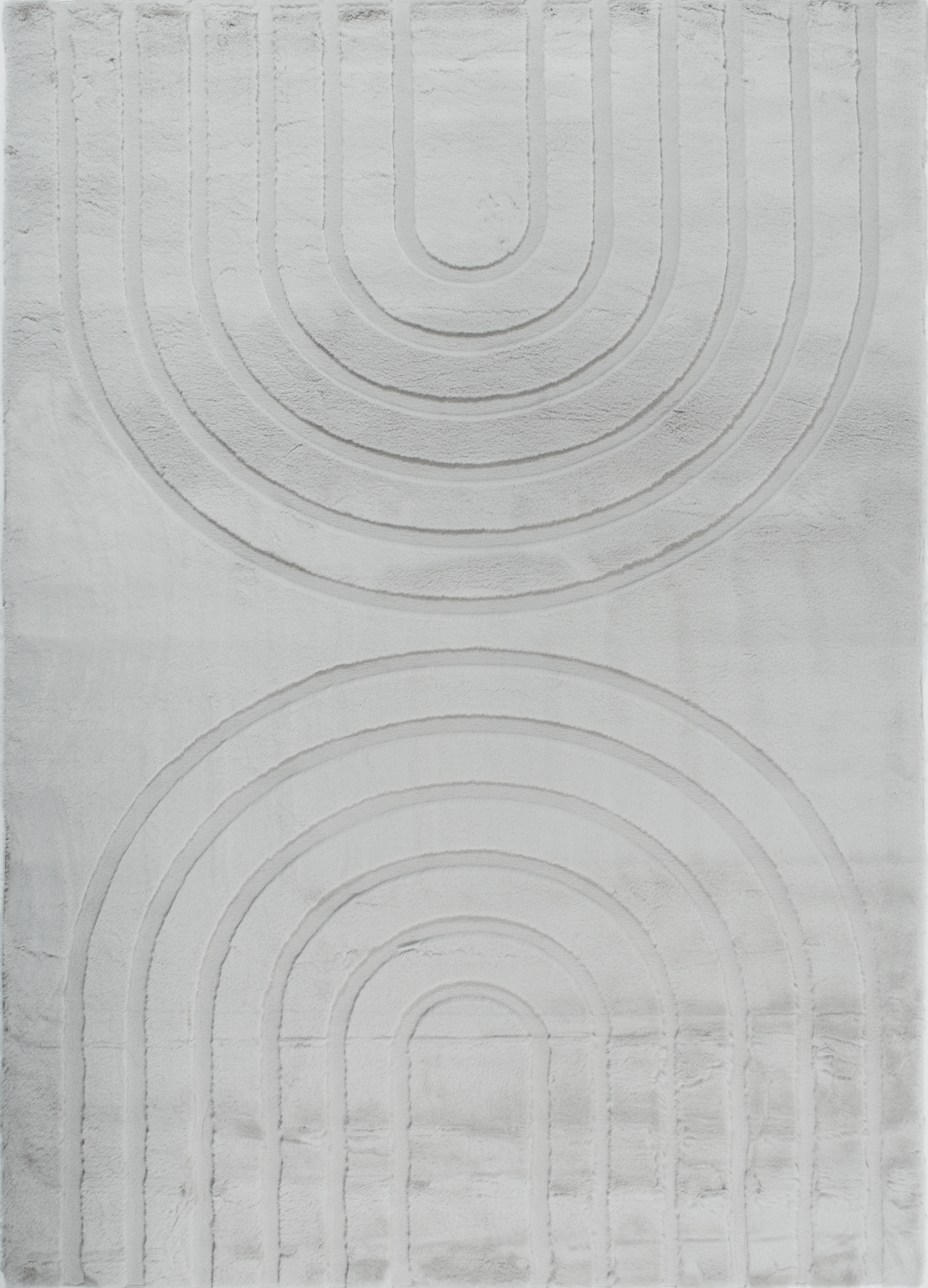 ALASKA - Tapis doux gris - ALA293GRI