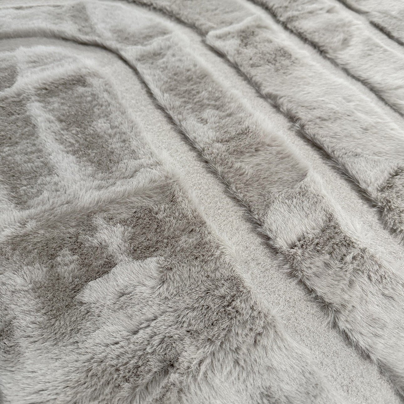 ALASKA - Tapis doux gris - ALA293GRI