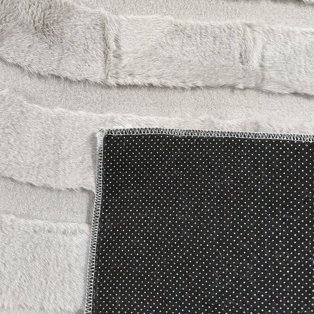 ALASKA - Tapis doux gris - ALA293GRI