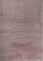 ALASKA - Tapis doux rose - ALA293ROS ALASKA