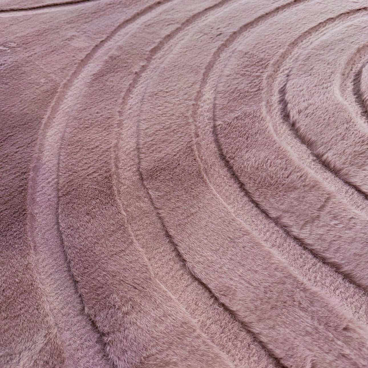 ALASKA - Tapis doux rose - ALA293ROS