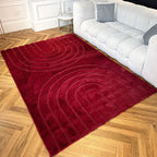 ALASKA - Tapis doux rouge - ALA293ROU