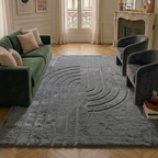 ALASKA - Tapis doux et élégant anthracite - ALA294ANT ALASKA