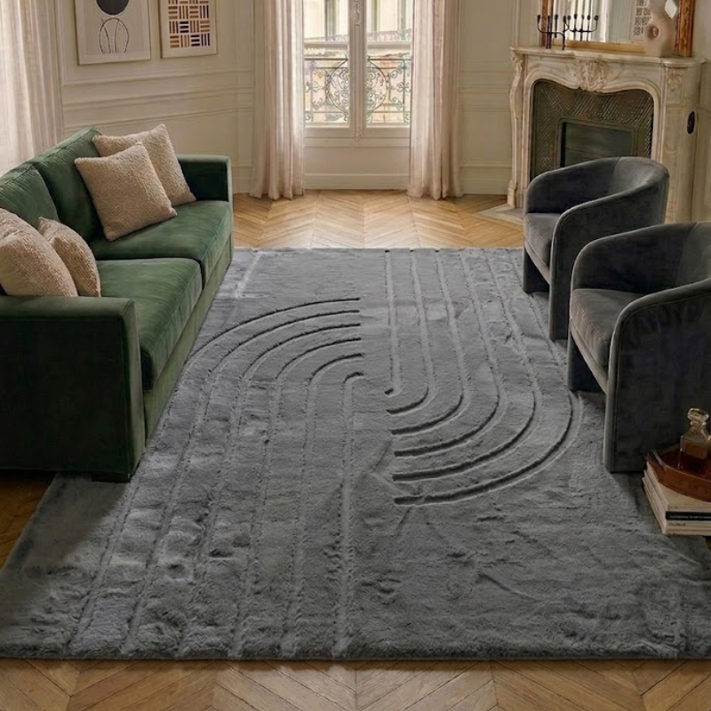 ALASKA - Tapis doux et élégant anthracite - ALA294ANT ALASKA
