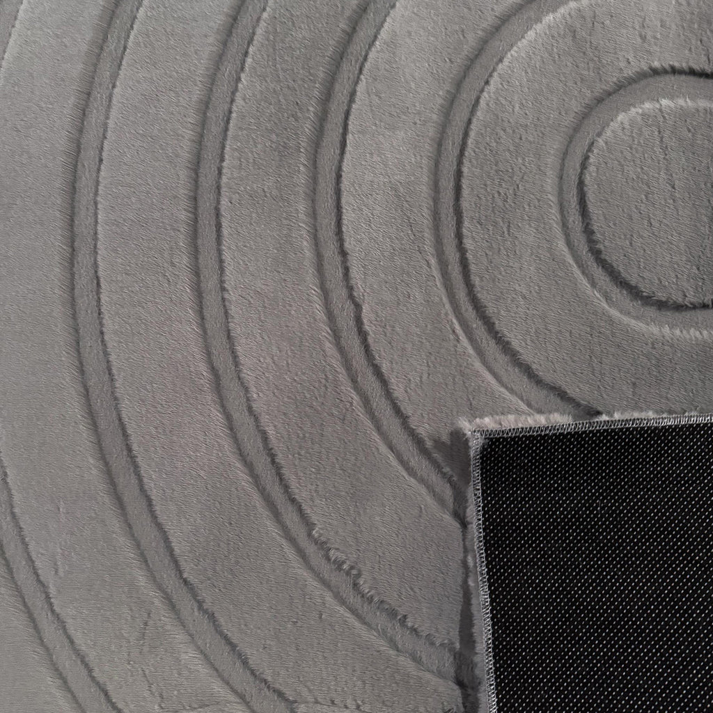 ALASKA - Tapis doux et élégant anthracite - ALA294ANT