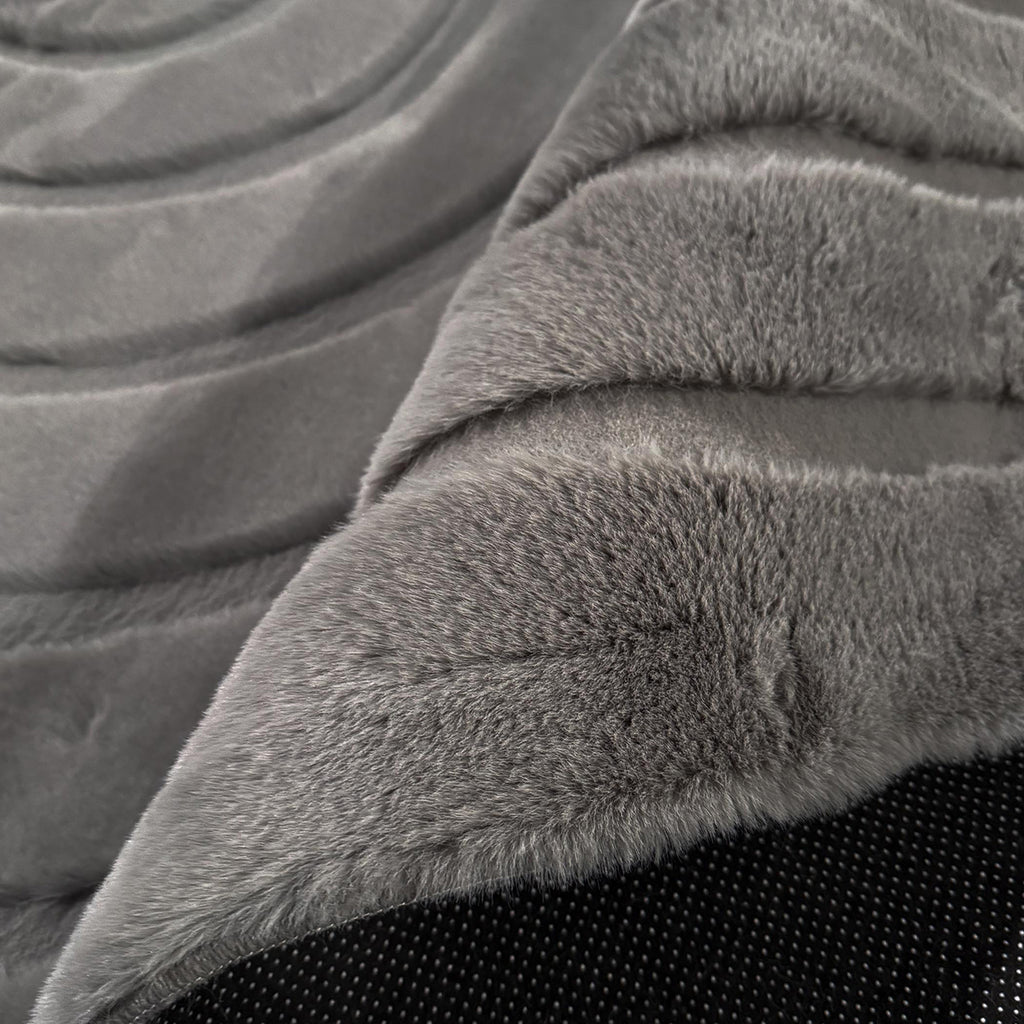 ALASKA - Tapis doux et élégant anthracite - ALA294ANT