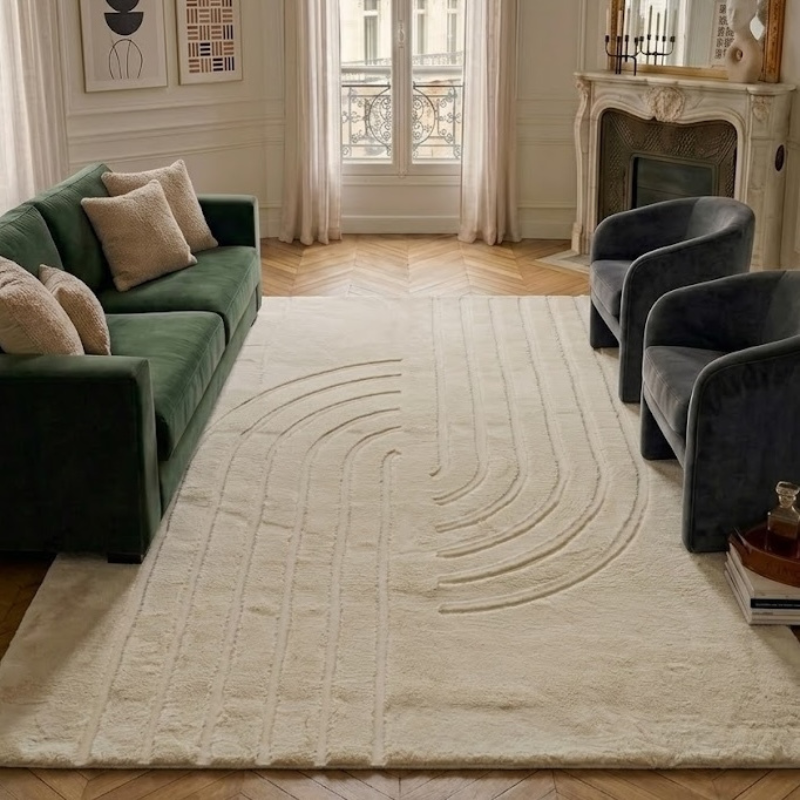 ALASKA - Tapis doux et élégant beige - ALA294BEI ALASKA