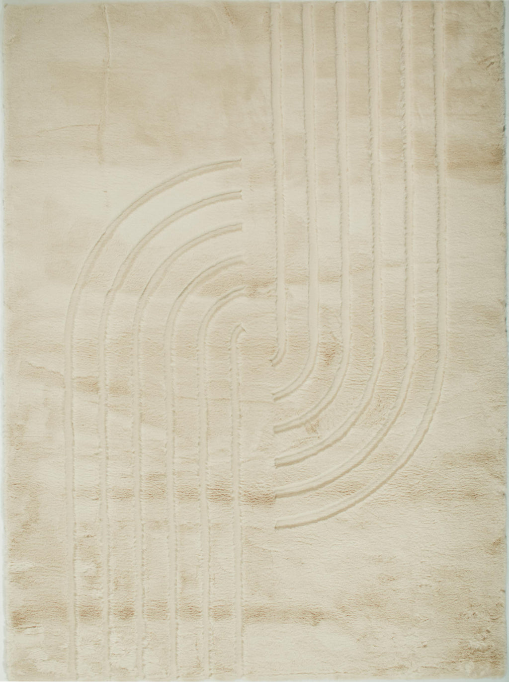 ALASKA : Tapis doux - élégant : ALA294BEI