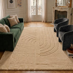 ALASKA - Tapis doux et élégant beige - ALA294BEI ALASKA